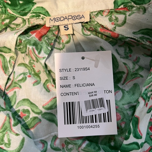 New with tags modaposa top - Picture 2 of 2